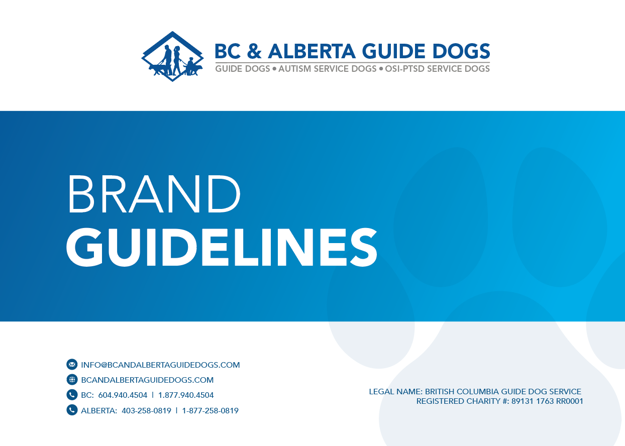 Brand Resources - BC & Alberta Guide Dogs